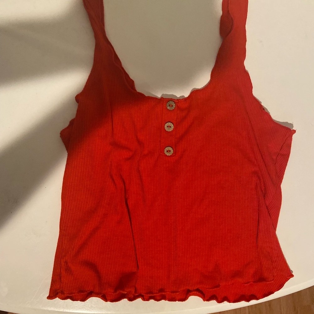 Garage Red Tank Top (small)